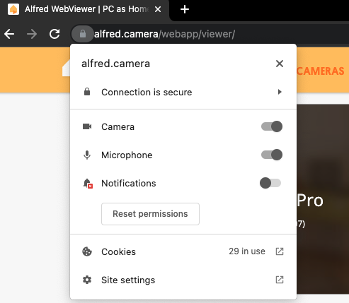 Alfred discount webcam pc